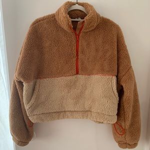 Cropped Teddy Jacket